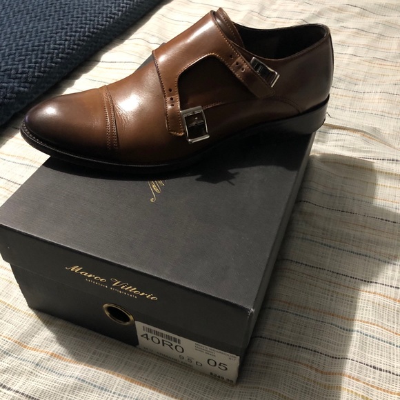 Marco Vittorio Double Monk Strap Dress Shoes - Picture 1 of 3